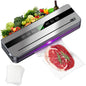 220V Food Vacuum Sealer Machine 5 Modes Dry and Wet Automatic Vacuum Sealer With 10Pcs Bags Home Kitchen Food Preservation