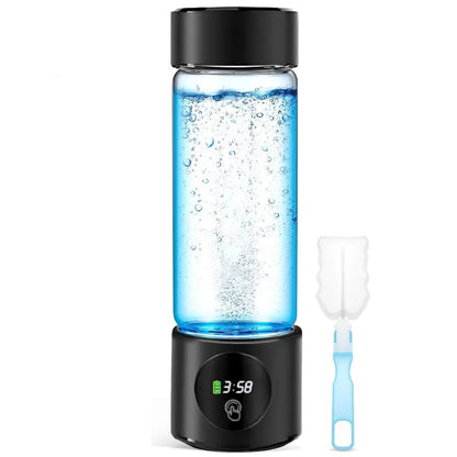 Electric Performance Hydrogen Water creator SPE PEM duel Chamber lonizer + PPB & Time Display Electric Hydrogen Water