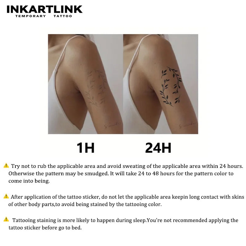 lion Temporary Tattoo,Lasts To 15 Days New Technology Magic Waterproof Semi Permanent Sticker.
