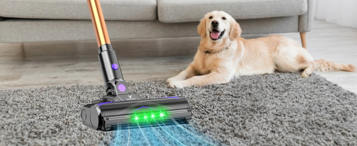 70 KPa/60-minute Cordless Vacuum Cleaner, 6-in-1 Handheld Vacuum Cleaner With LED Display, Upright Stick Vacuum Cleaner, Green Dust Detection Technology, Portable Vacuum Cleaner Suitable For Floors/Hard Surfaces