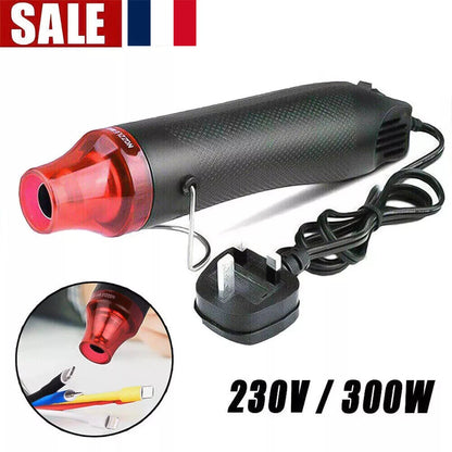 300W Handheld Hot Air Gun Portable Mini Heat Gun for DIY Crafts Shrink Wrapping