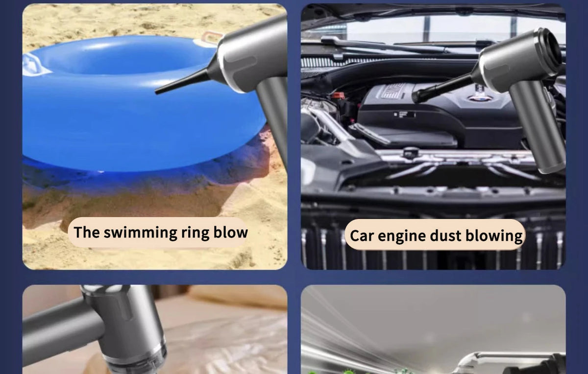 SZUK New Mini Car Vacuum Cleaner Cordless Powerful Wireless Car Cleaner HandHeld Portable Vacuum Cleaner Cleaning Machine