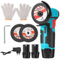 19500rpm 12V Mini Angle Grinder Grinding Cordless Machine Lithium Battery Rechargeable Grinder Cushing Power Tools