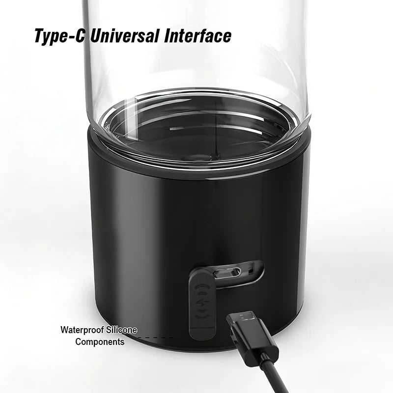 Electric Performance Hydrogen Water creator SPE PEM duel Chamber lonizer + PPB & Time Display Electric Hydrogen Water