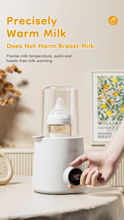 MAMIJOY Multi Function Baby Bottle Warmer 36-100° Adjustable Food Heater Milk Warmer Steriliser ACcurate Temperature Control N22