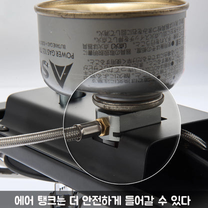 Pandatour Camping IGT Gas Stove 0.5UNT Strong FireBurner One lick Ignite Outdoor Adjustable Equipped  IGT Table Accessories