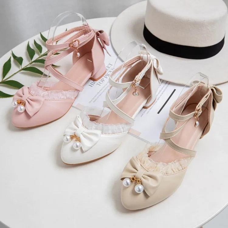 7-15 Years Old Girls High Heels Shoes Pink White Princess Girls Dress Shoes Summer Girls Party Shoes  X#12/10D50