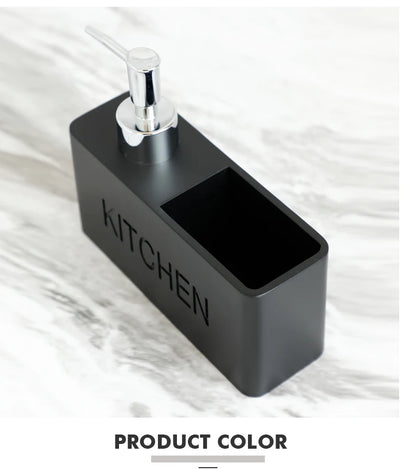 Modern kitchen accessories Soap Dispenser Set Liquid hand soap dispenser pump bottle brushes Holds and Stores Sponges Scrubbers