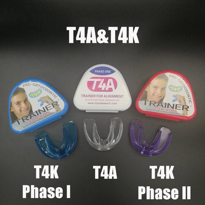 1 set Dental T4A&T4K Tooth Orthodontic Appliance Trainer for Alignment Braces Teeth Trainer for Adults Children Tooth Whitening