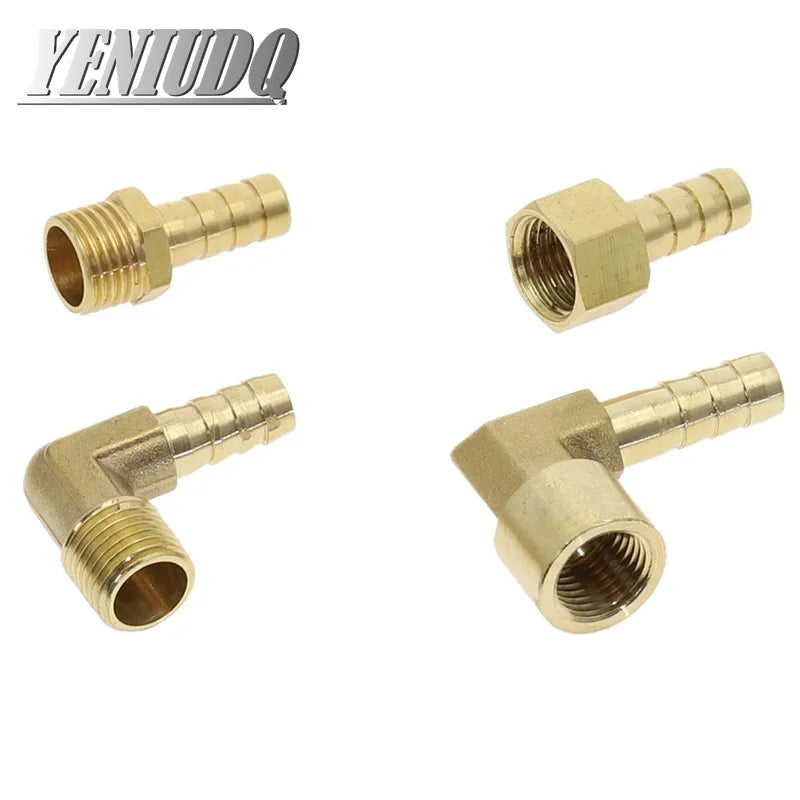 Brass Hose Fitting 4mm-19mm Barb Tail 1/8" 1/4" 1/2" 3/8" BSP Female Thread Copper Connector Joint Coupler Adapter