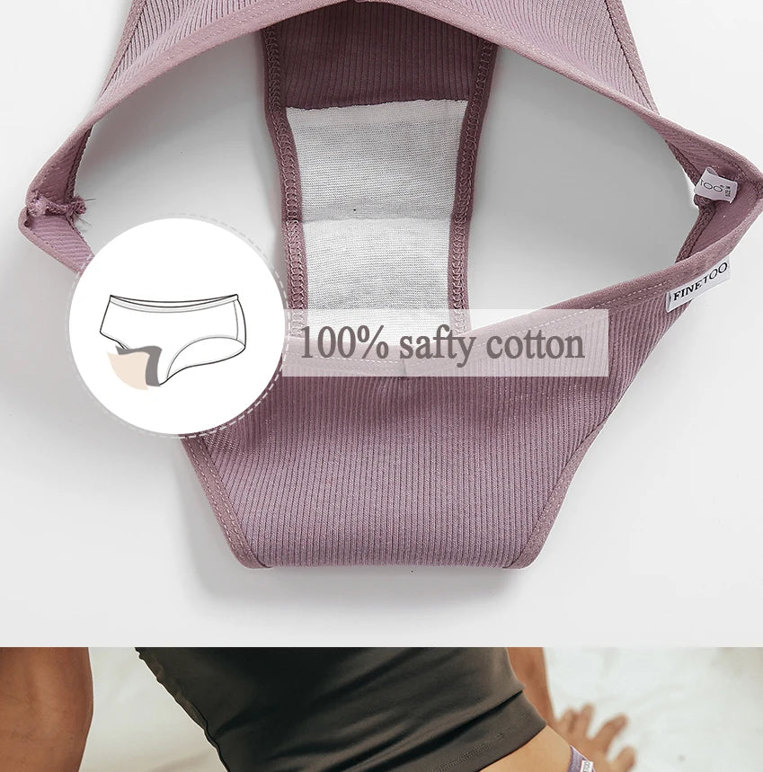 5PCS/Set Cotton Lingerie Panties Sexy Underwear Women Briefs Tangas Female Underpants Pantys Thong Panties Bikini Solid 13 Color