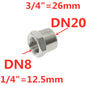 Tonifying Heart Reducer Bushing 1/8" 1/4" 3/8" 1/2" BSP Male/Female Thread SS304 Stainless Steel Pipe Fittings For Water Gas Oil