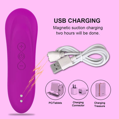 Powerful Sucker Clitoris Sucking Vibrator Female Clit Nipple Oral Vacuum Stimulator Massager Sex Toys Adults Goods for Women