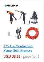 DC 12V 60W Micro Electric Diaphragm Water Pump 5L/min High Pressure Car Washing Spray Water Pump 0.8Mpa 5L/min