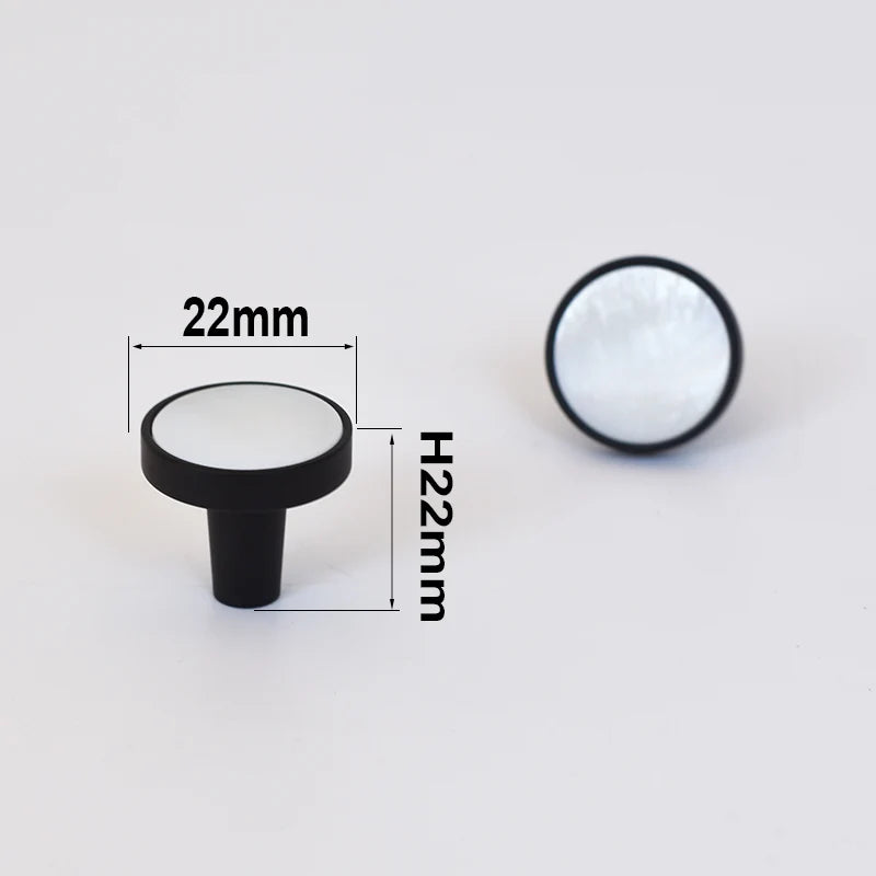 Natural Shell Gold Brass Wall Hooks Shoe Cabinet Knobs Closet Furniture Handle Wardrobe Drawer Pull Vintage Kitchen Accessories