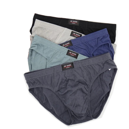 5Pcs/Lot Summer Men's Underwear 100% Cotton Mens Briefs Plus Size Men Underwear Panties 4XL/5XL/6XL Men's Breathable Panties