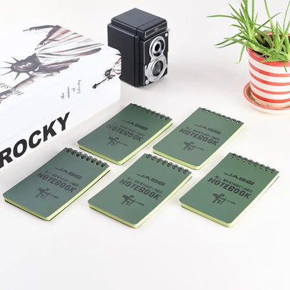 Notebook All Weather Waterproof Writing Paper Note Book Military Outdoors Camping