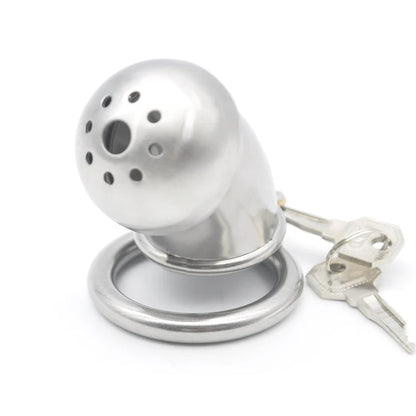 New Male Chastity Device Cock Cage Real Stainless steel chastity Belt Penis cage Drop shipping