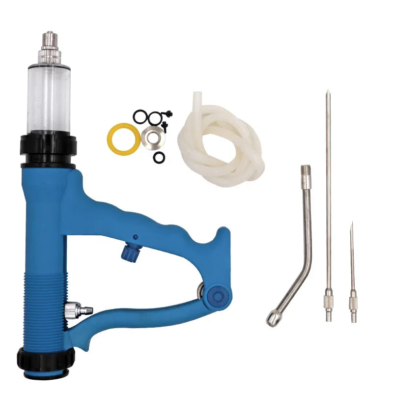 Animal Veterinary Continuous Feeding Gun Plastic Adjustable feeder for Pig Cattle Sheep Goats Farm Livestock Tool