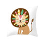 Funny Cute Animal Cushion Cover Cartoon Creative African Tribe Fox Pillow Case For Sofa Home Textile Pillow Covers Pillowcase