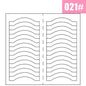 2pcs French Manicure Nail Wraps Stickers, Nail Art Form Fringe Tip Guides for DIY Nail Decoration