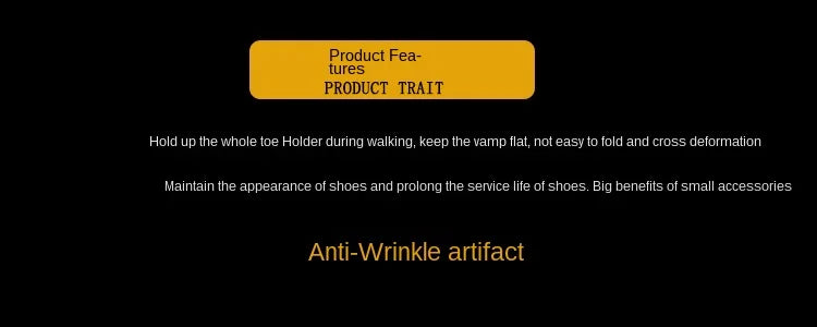 Crease Protector Shoe Anti Crease Bending Crack Toe Cap Support Shoe Stretcher Lightweight Keeping Shield Sneakers winter care