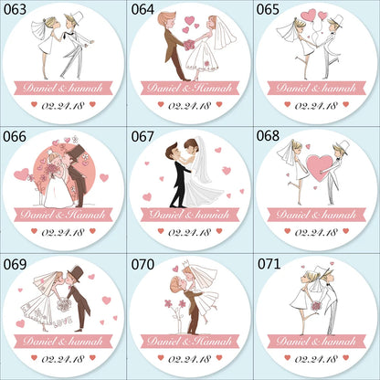 100pcs Custom LOGO Stickers White Label/Wedding Packaging sticker design Kraft baking your own name,THANK YOU labels