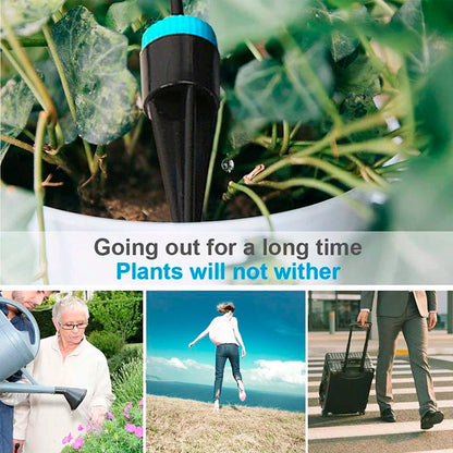 10Pcs Drip Irrigation Kit Plant Watering System Adjustable Micro Irrigation Water-Saving System For Garden Greenhouse Pot Plants