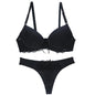 Nouvelle Seamless BCDE Cup Women Underwear Intimates Lace Thongs Lingerie Set Sexy Blue Pink Purple White Bra Panty