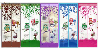 Mesh Door Curtain Magnetic Curtains Hands-free Anti Mosquito Insect Fly Bug Curtain Net Automatic Closing Window Screen Kitchen