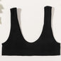Women Push-Up Bra Small Cup Non-wire Bralette U-Neck Ribbed No-Pad Underwear Multiple Colors Crop Top Ladies Sexy Lingerie M-XL