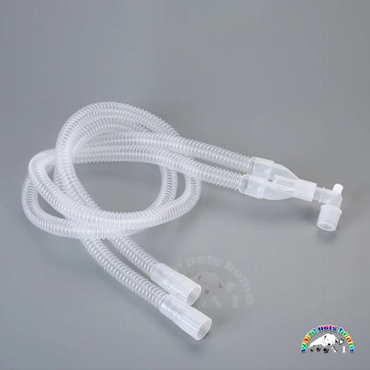 2pcs Anesthesia Breathing Circuit Corrugated Tube Anesthesia Ventilator Breathing Circuits Veterinary Equipment