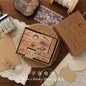 Jenny Chinese Character Number  Universe Flower Week Wooden Rubber Stamp Scrapbooking Deco DIY Craft Standard Wooden Stamps