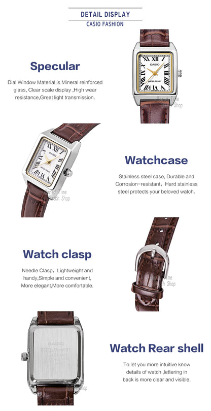 Casio Watch Women Watches Top Brand Luxury Set Waterproof Quartz Watch Women Ladies Watch Gifts Clock Sport Watch Reloj Mujer