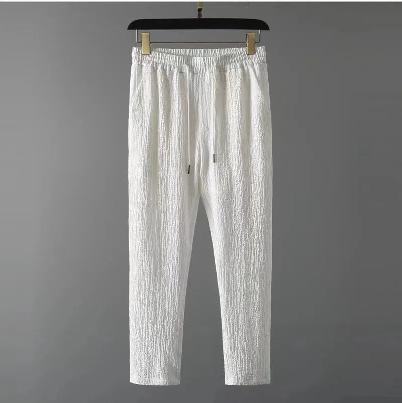 (Shirt+Trousers) 2026 Summer New Arrival Men Fashion Classic Shirt Men Business Casual Shirts Men a Set of Clothes Size M-4XL