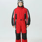 -30 Degrees Men Snow Jumpsuit Winter Man Skiing Overalls Fleece Women Snowboarding Clothes Warm Waterproof Male Snowsuits