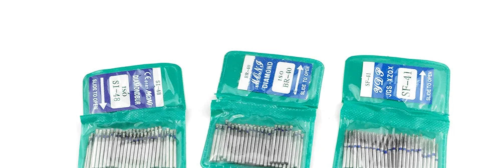 Dental Diamond FG High Speed Burs for Polishing Smoothing Teeth Polishers