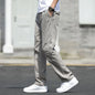 Men's Cargo Pants Loose Straight Pants Plus Size Clothing Work Wear Korean Japanese Joggers Homme Sports Cotton Casual Trousers