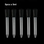 2/5pcs 5ml Clear Silicone Dropper Graduated Pipette Liquid Food Dropper for Epoxy Resin Candy Molds Jewelry Making Tools