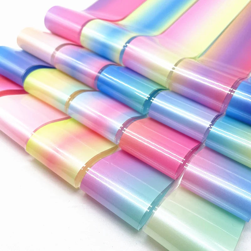 20 Rolls Halloween Nail Foils Gradient Transfer Paper Christmas Nail Art Stickers Stripe Floral Manicure Decals Nails Decoration