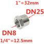 Tonifying Heart Reducer Bushing 1/8" 1/4" 3/8" 1/2" BSP Male/Female Thread SS304 Stainless Steel Pipe Fittings For Water Gas Oil