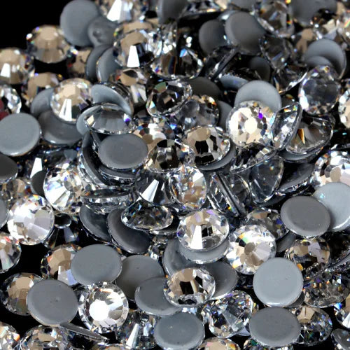 Oleeya стразы Better DMC Hotfix Rhinestone Iron On Strass High Quality Flatback Glass Crystal AB For DIY Wedding Y2792
