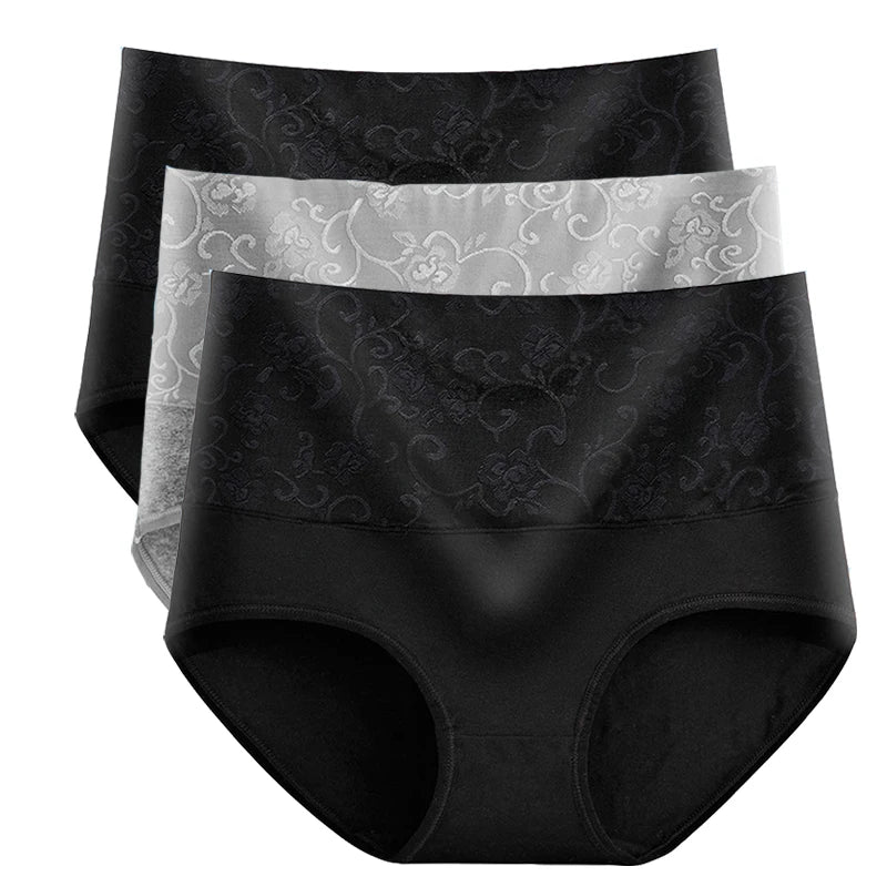 Plus Size Panties Women's High Waist Abdominal Underwear Cotton Seamless Briefs Girls Underpant Sexy Lingeries for Female L-5XL