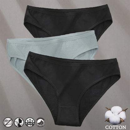 Cotton Panties Jacquard Design Pattern Women Panties Underwear Sexy Female Lingerie Briefs Solid Color Intimate Pantys for Woman