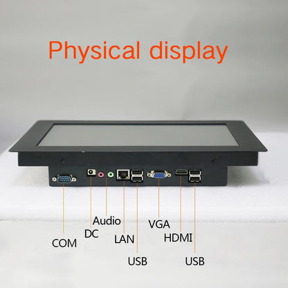 10" 12" 15 Inch Industrial Computer All In One PC Mini Tablet PC Panel With Resistive Touch Screen Intel Core i3 for Win10 PRO