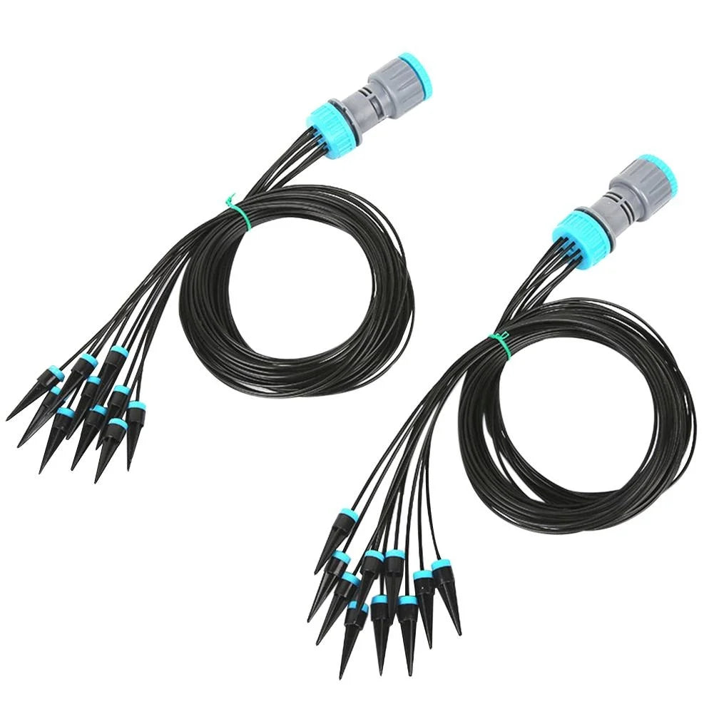 10Pcs Drip Irrigation Kit Plant Watering System Adjustable Micro Irrigation Water-Saving System For Garden Greenhouse Pot Plants