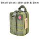 TACTIFANS First Aid Pouch Patch Bag Molle Hook and Loop Amphibious Tactical Medical kit EMT Emergency EDC Rip-Away Survival IFAK
