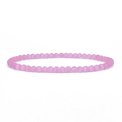 4mm 6mm Mini Energy Charm Bracelet Natural Stone Beads Yoga Healing Bracelet Jewelry for Women Men Best Friend Gift Dropshipping