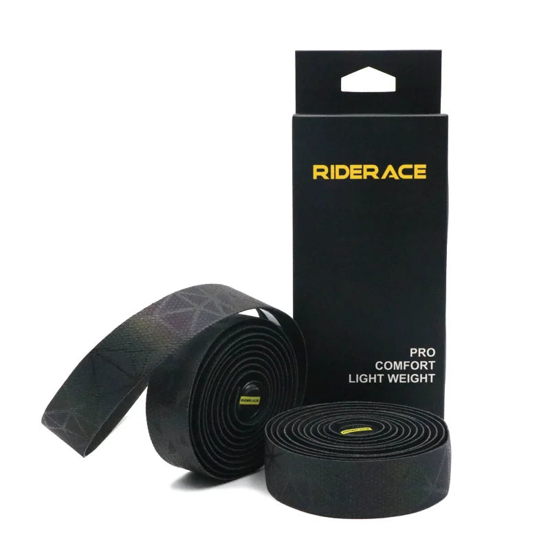 Bicycle Handlebar Tape Change Color Reflective PU+EVA Leather Dimming Sticker Belt Mountain Bike Anti-Vibration Handle Bar Tapes