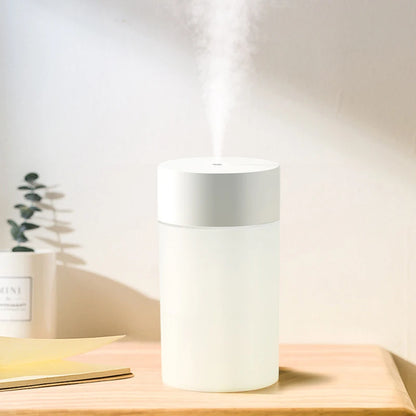 260ML USB Ultrasonic Air Humidifier LED Lamp Mini Essential Oil Diffuser Car Purifier Aroma Anion Mist Maker With Romantic Light